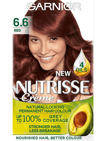 Garnier Nutrisse 6.6 Red Permanent Hair Dye
