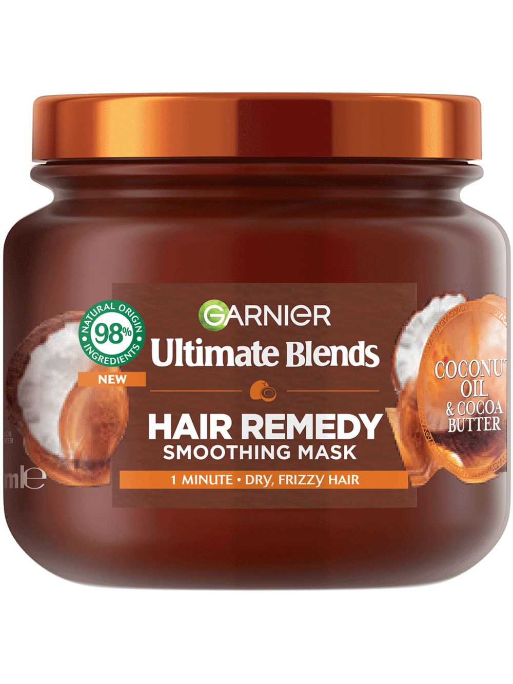 Coconut Oil & Cocoa Butter Smoothing Hair Remedy Mask