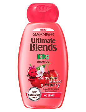 Garnier Ultimate Blends Kids Cherry No Tears Easy Detangling Shampoo