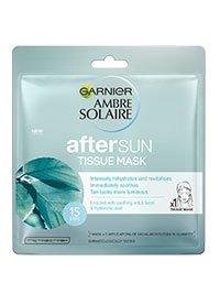 Ambre Solaire After Sun Cooling Hyaluronic Acid Face Sheet Mask