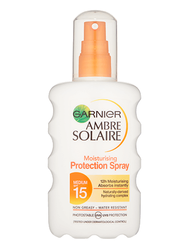 Ambre Solaire Ultra-hydrating Sun Cream Spray SPF15
