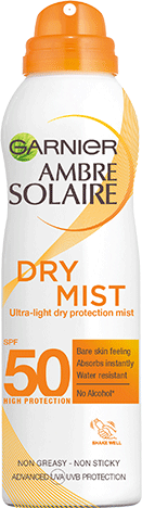 Ambre Solaire Dry Mist Protection Spray SPF50