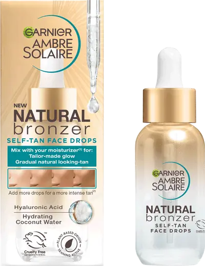 Natural Bronzer Self-Tan Face Drops