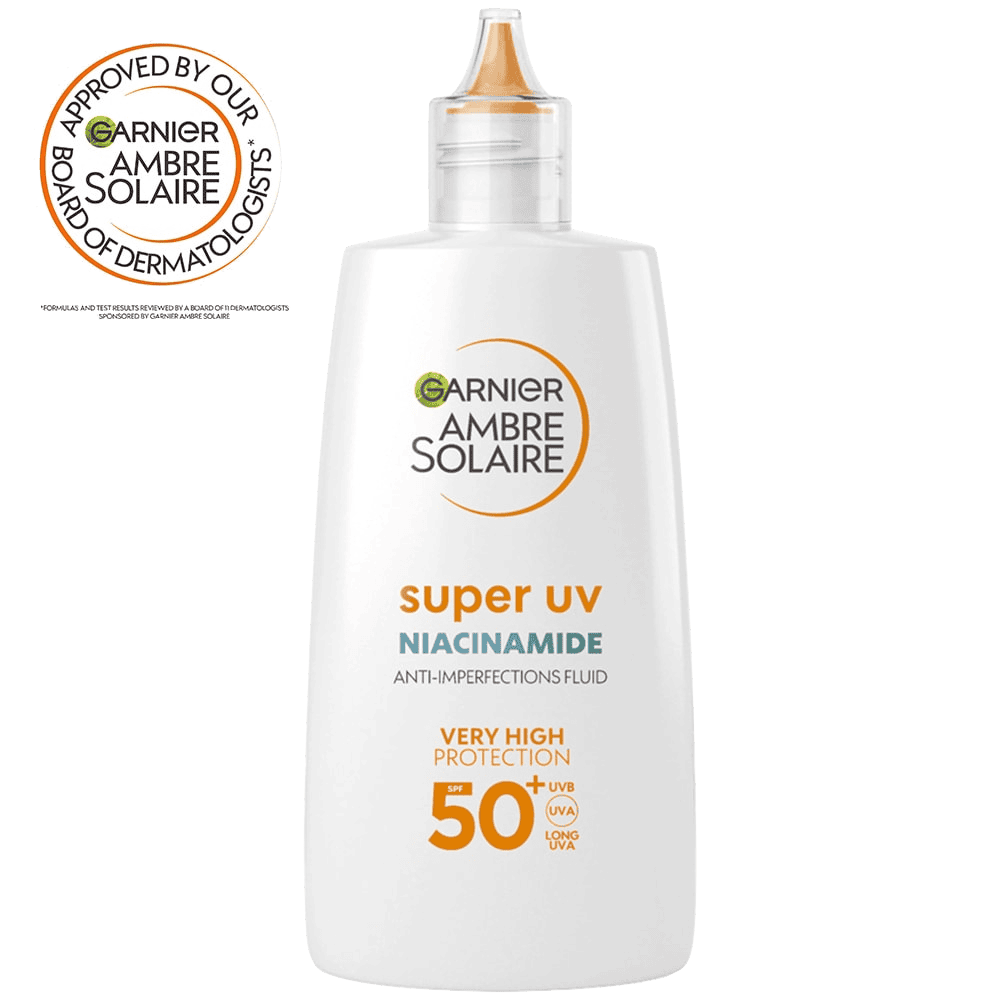 Garnier Ambre Solaire Super UV Niacinamide Facial SPF50+ Fluid