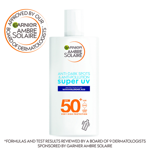 garnier ambre solaire face fluid