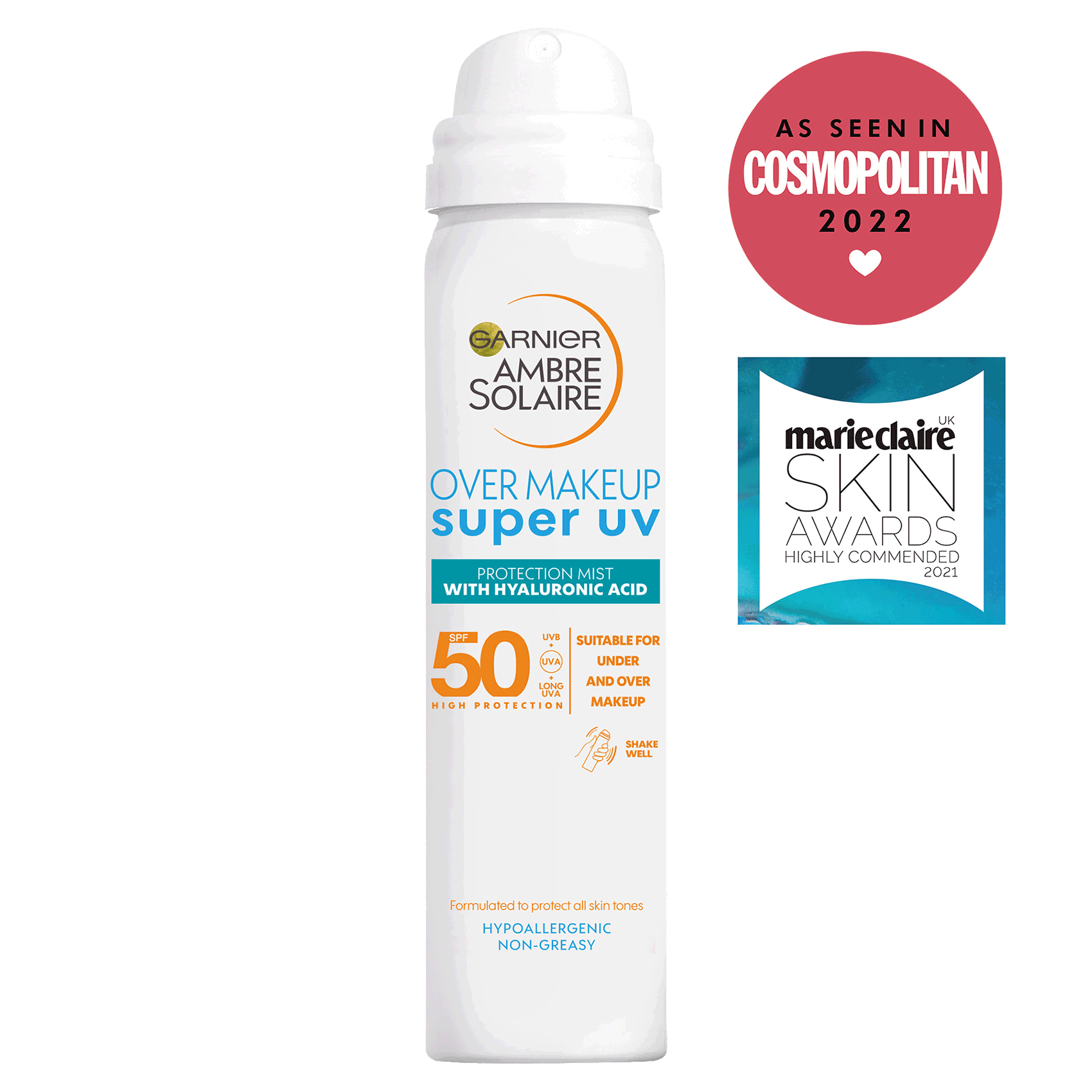 garnier spf 50 spray